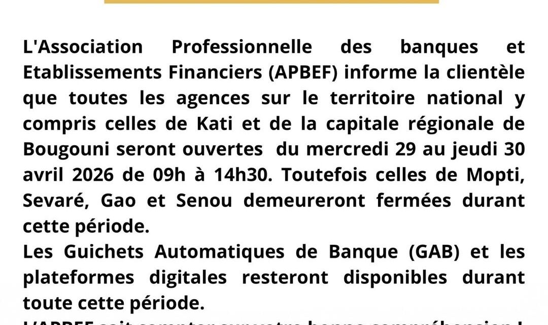 Avis à la Clientèle No2